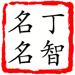 丁智名