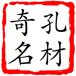 孔材奇