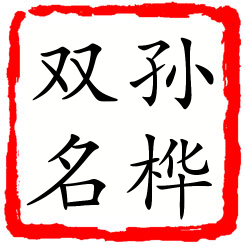 孙桦双