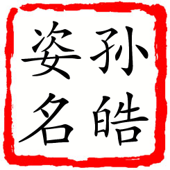 孙皓姿