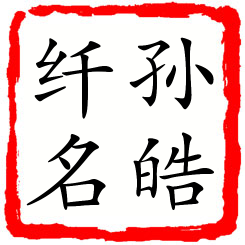 孙皓纤