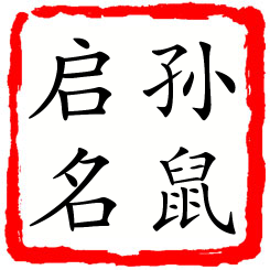 孙鼠启